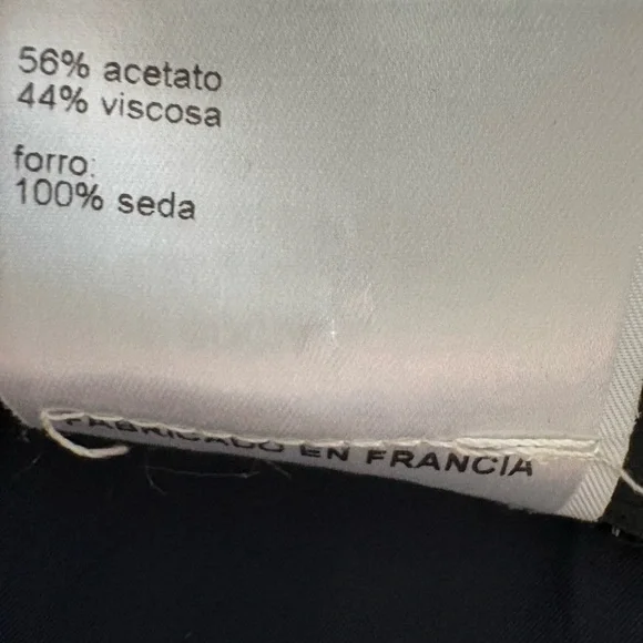 CHANEL Navy Blue Short Sleeve Dress - Picture 5 of 9